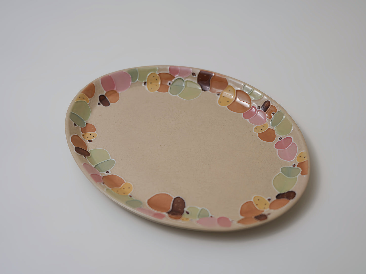 Acorn Oval Plate