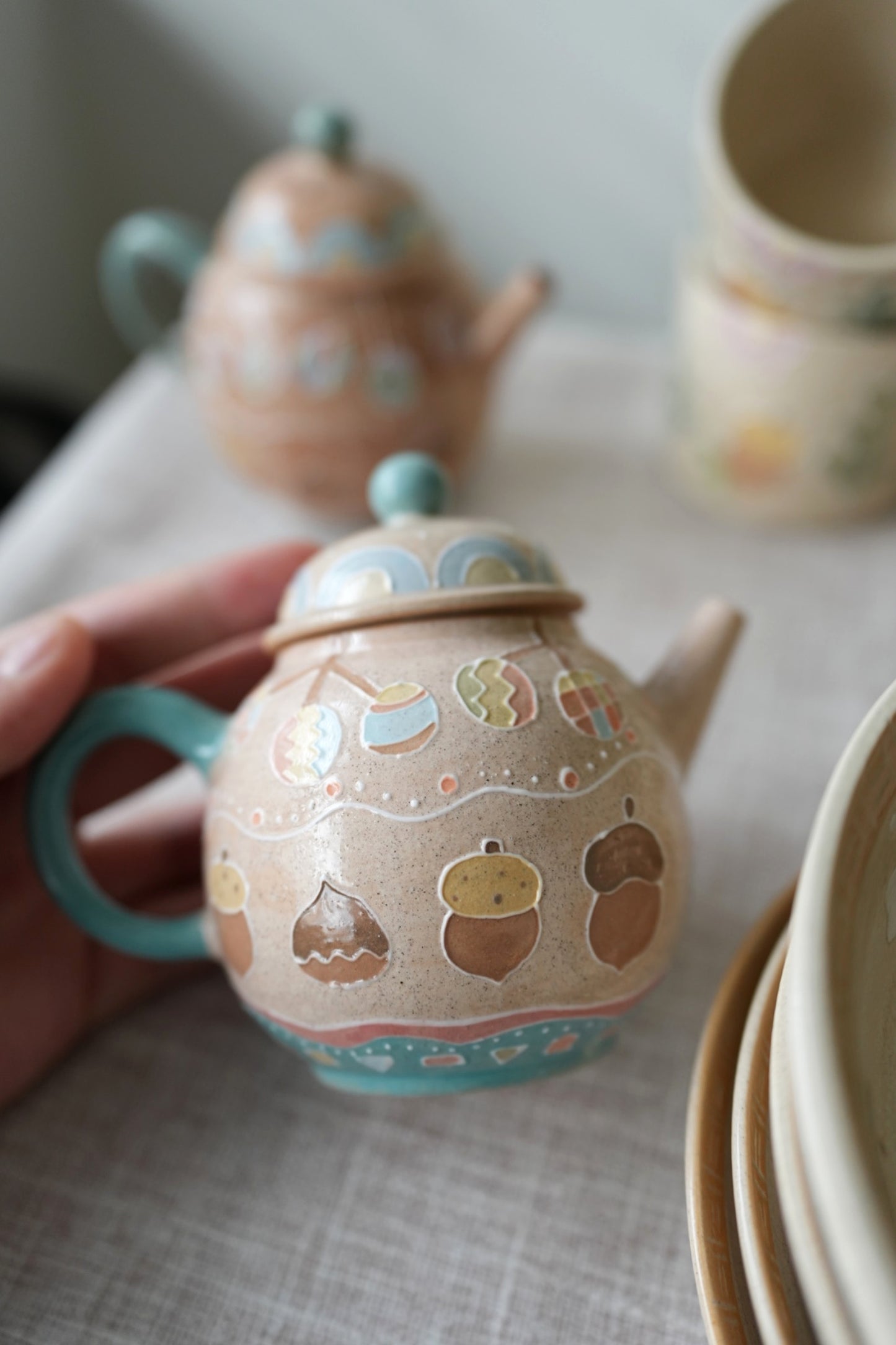 Acorn Teapot