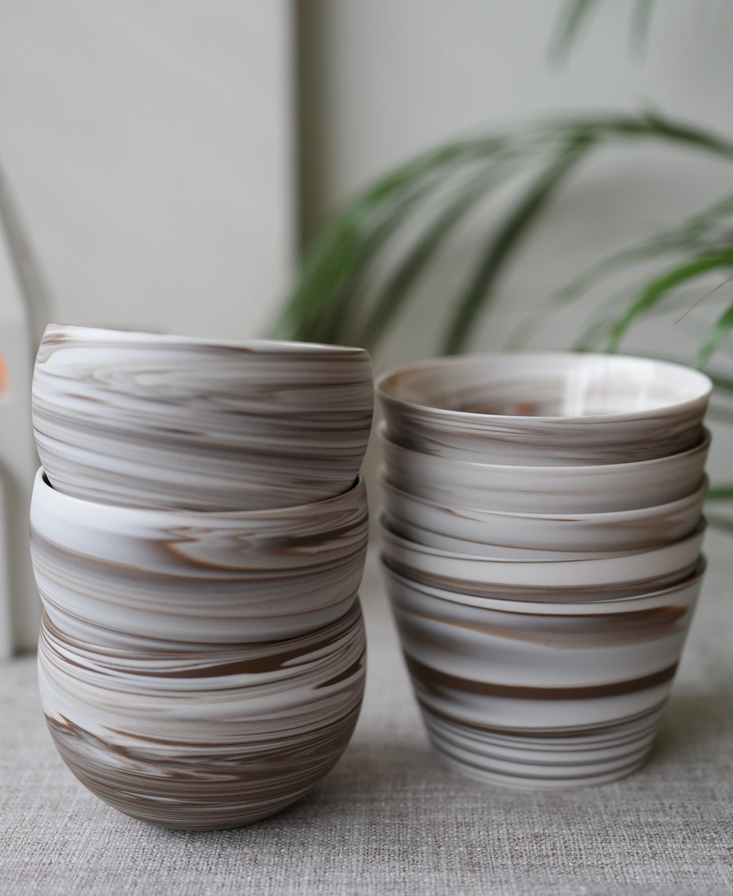 Flowline Round Cup Clay