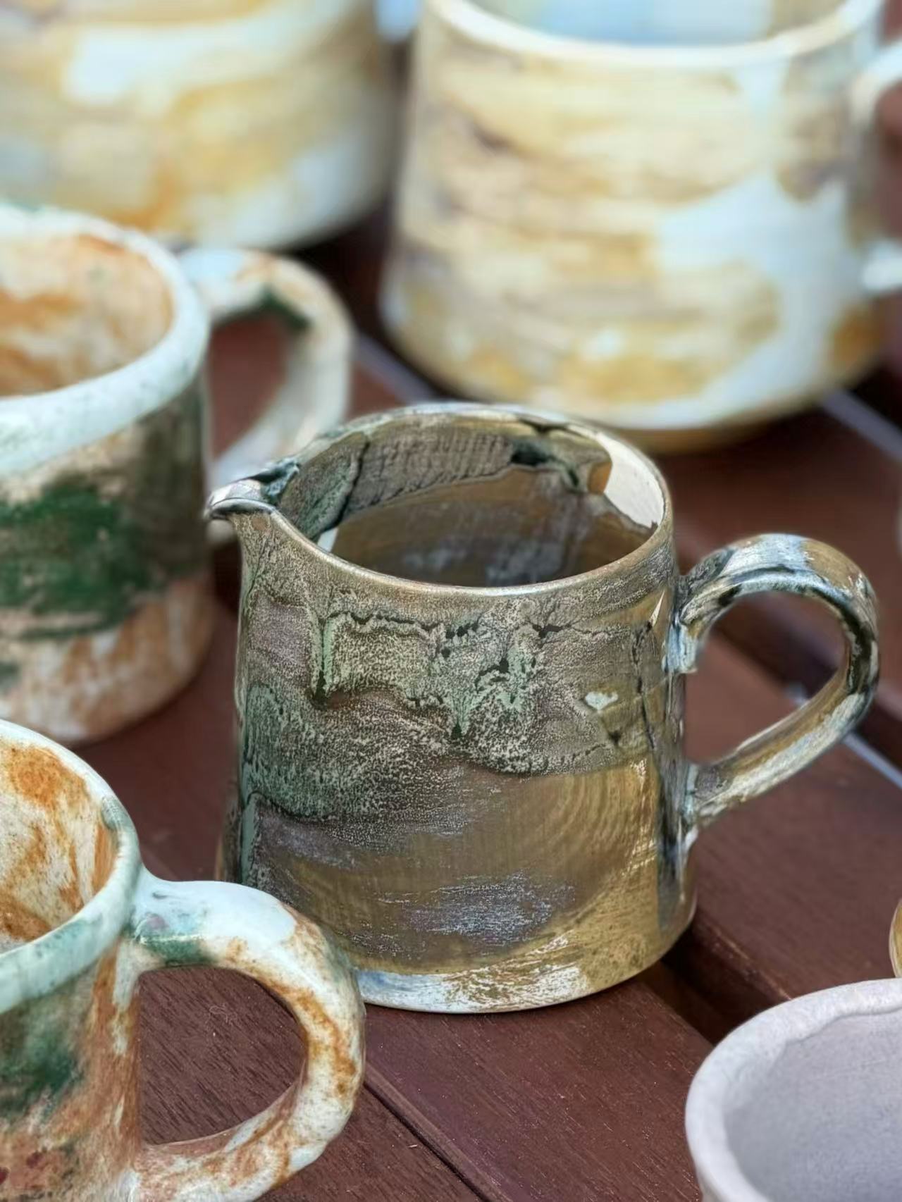 Weathered Pour Mug