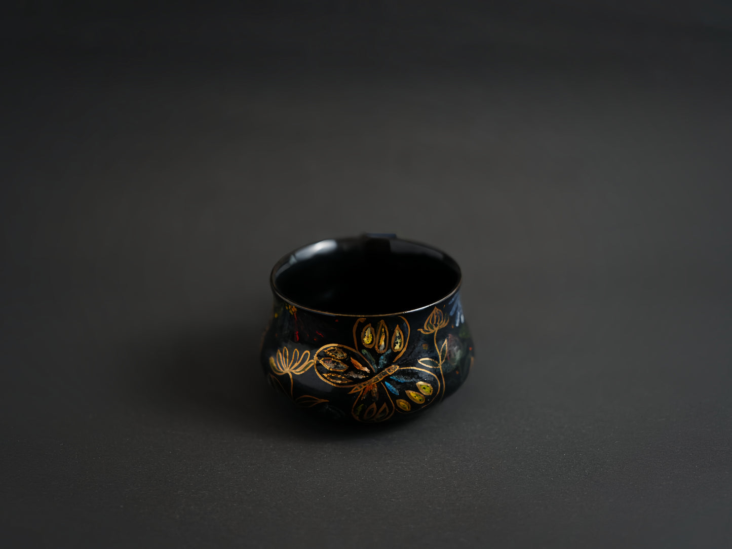 Black Series - Artisan Hand Painted Cup