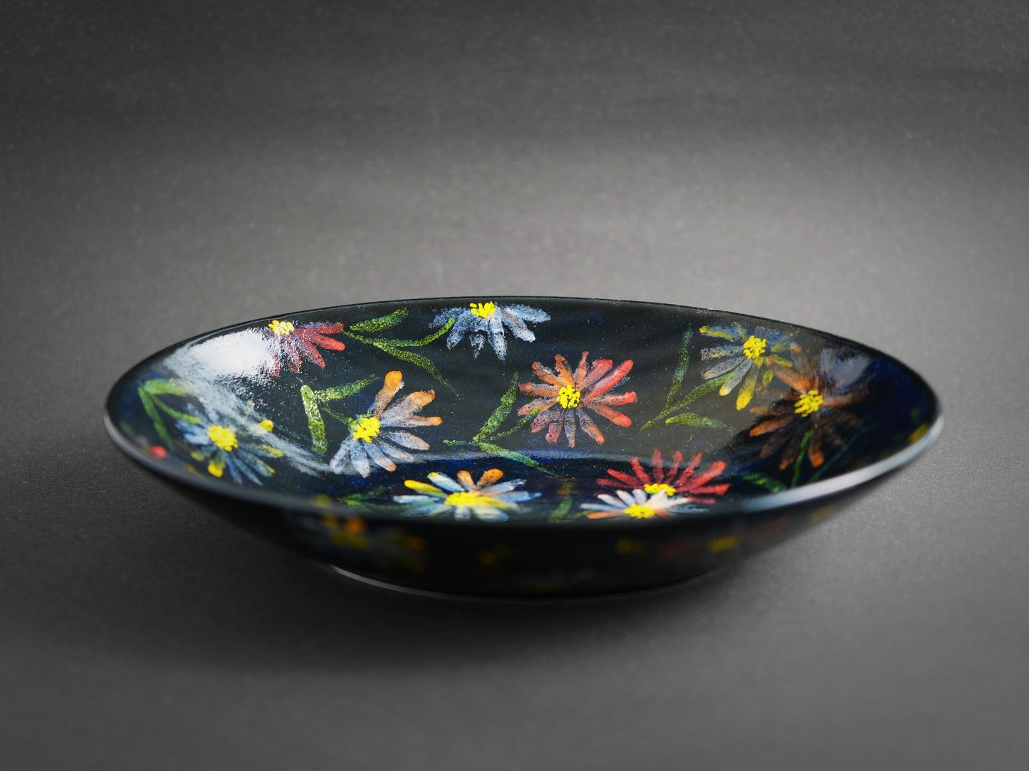 Black Series - Artisan Hand Painted Plate