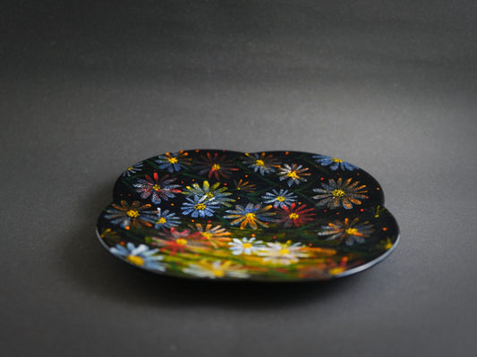 Black Series - Artisan Hand Painted Plate