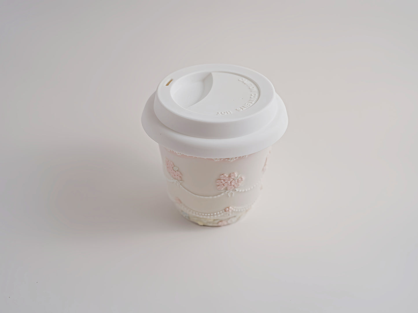 Ceramic Mug with lid by TOTO