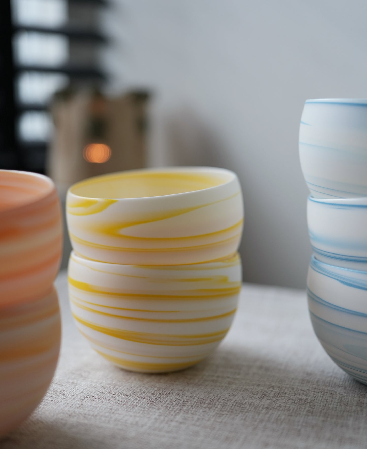 Flowline Round Cup Yellow