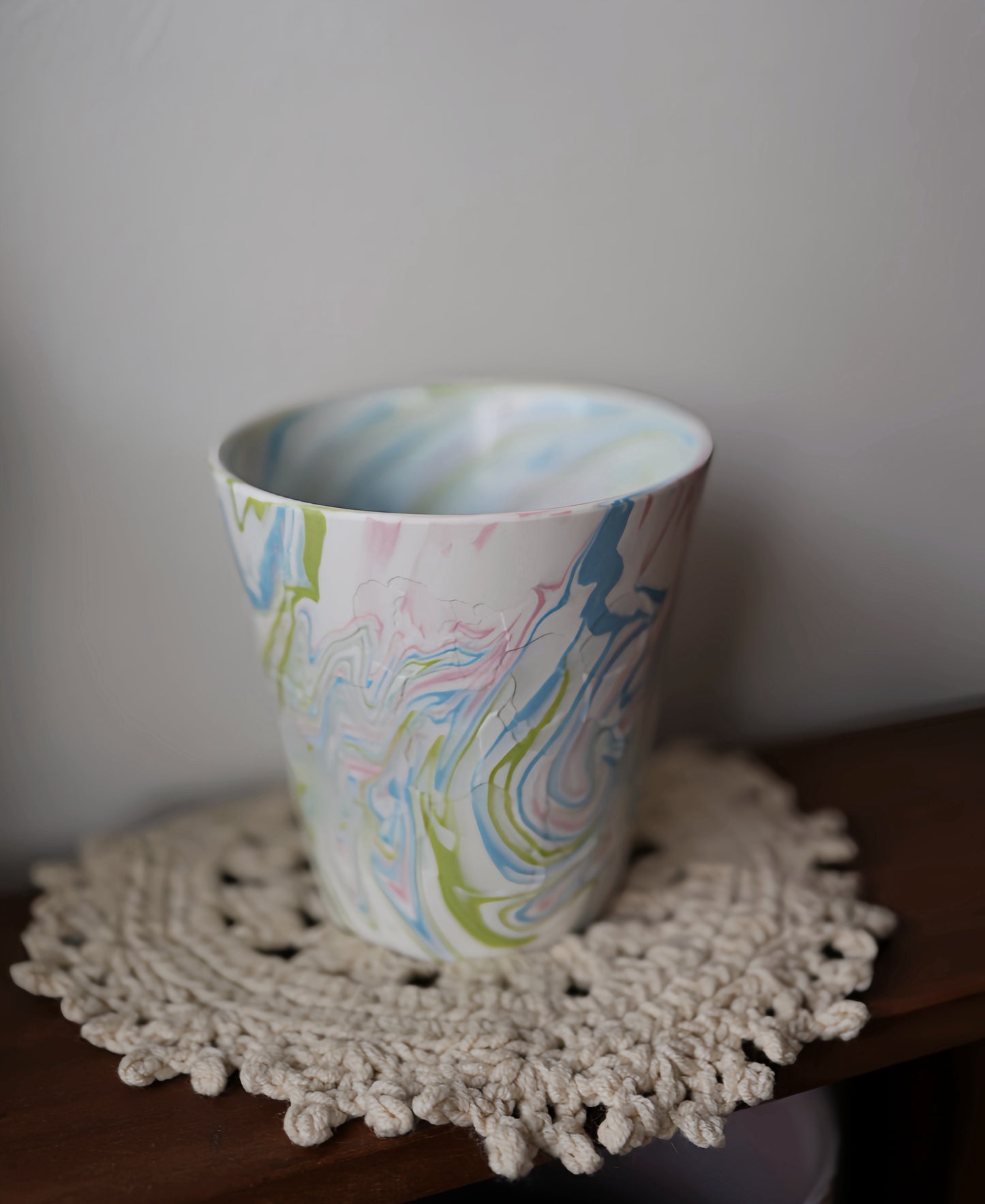 Gobelet en céramique Stone Flow Low