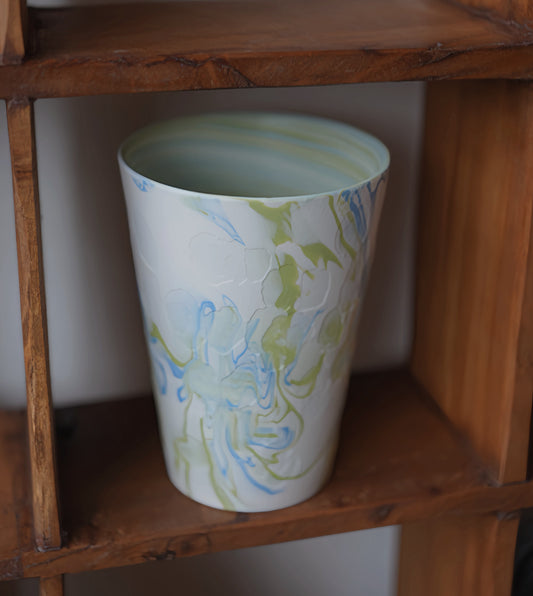 Stone Flow Ceramic Tumbler Tall