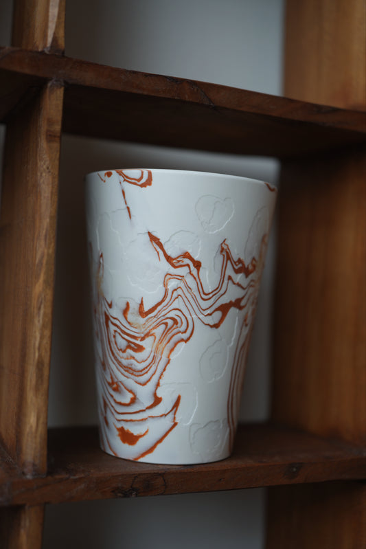 Stone Flow Ceramic Tumbler Tall