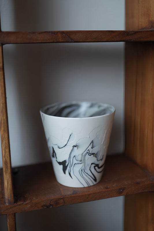 Stone Flow Ceramic Tumbler Low