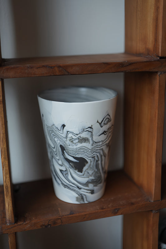 Stone Flow Ceramic Tumbler Tall