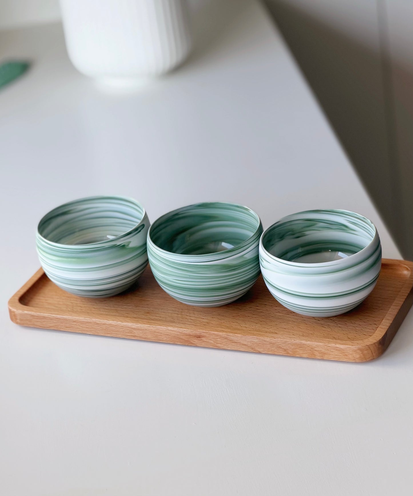 Flowline Round Cup Green