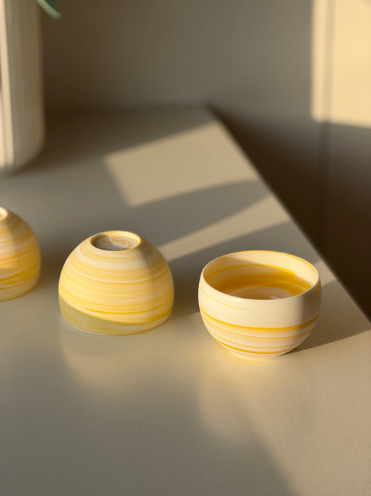 Flowline Round Cup Yellow