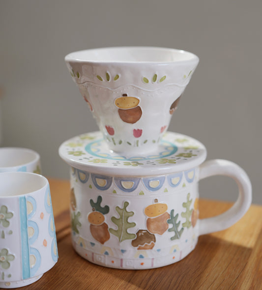 Acorn Hand Drip Coffee Set