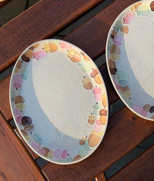 Acorn Oval Plate