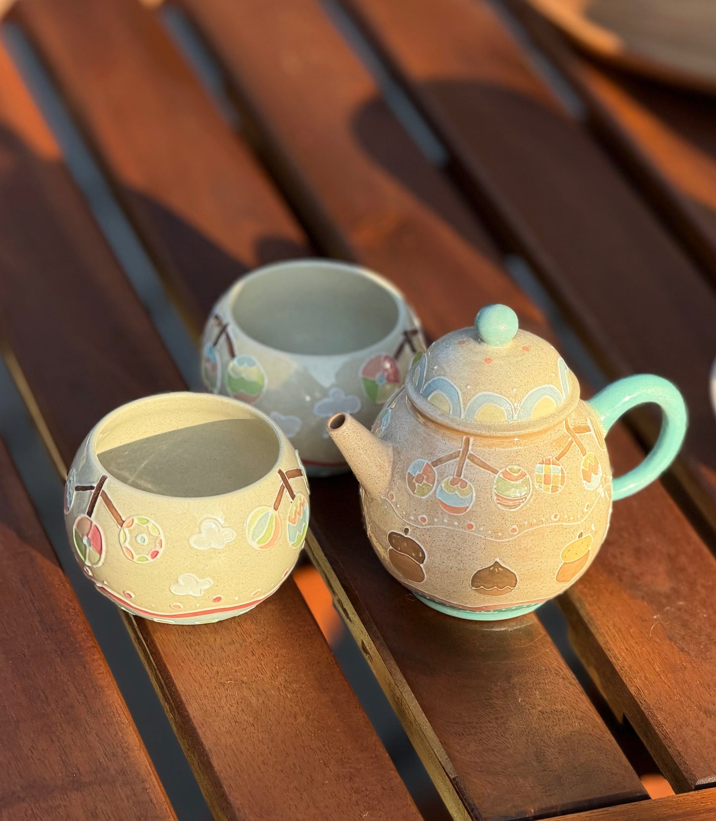 Acorn Teapot